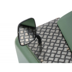 Boom Racing BRX02419 Mirror-Finish Stainless Steel Side & Rear Mirror Set for Land Rover Series III for BRX02 109