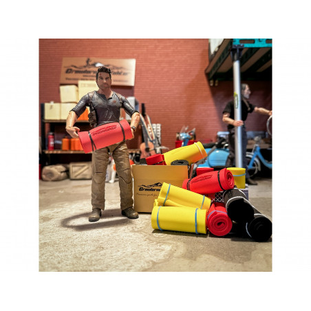 CRM sleeping mat in various colors 1/10 with CRM engraving and elastic bands