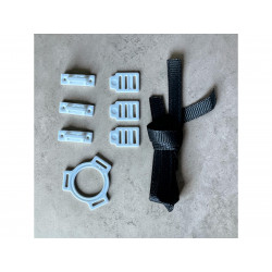 CRM Tire Straps for RC & Scale Models – realistic spare tire mounting