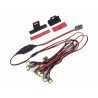 Boom Racing BRTLB006 KUDU LED Rock Light Set for BRX02 TRC D110 6X6 for BRX02