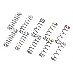 Boom Racing BRKSPRING-45 Set KUDU Shock Springs 45mm Set  (Super Hard, Hard, Medium, Soft, Super Soft) (10)