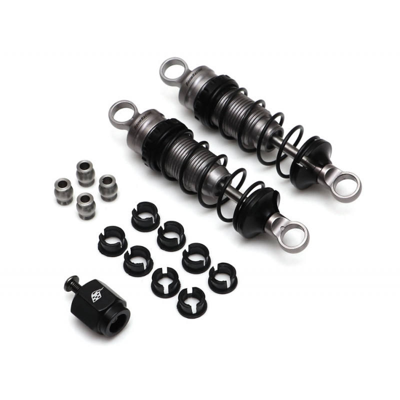 Boom Racing BRSP0070 KUDU Big Bore Coilover Aluminum Scale Performance Shocks 70mm (2)