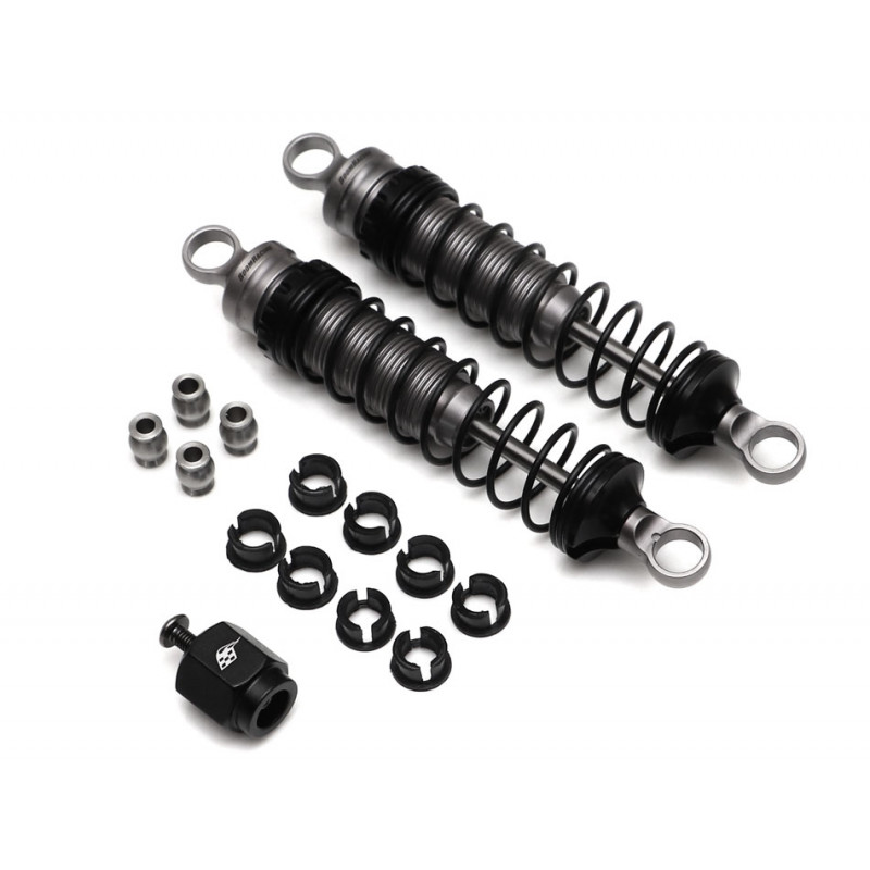 Boom Racing BRSP0090 KUDU Big Bore Coilover Aluminum Scale Performance Shocks 90mm (2)