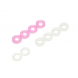 Boom Racing BRSHKIT Rebuilt Kit (X-Ring, Separator, Rod Guide) for KUDU Scale Shock Absorbers (2)