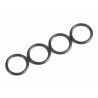Boom Racing BRSH-O Ball End Seal O-ring for KUDU Scale Shock Absorbers (4)