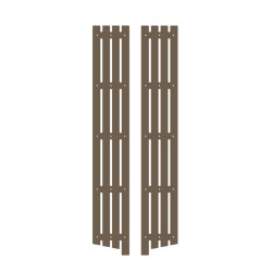 CRM Sitzbank für Ladeflkäche aus Holz für Series III 109