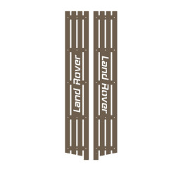 CRM Sitzbank für Ladeflkäche aus Holz für Series III 109