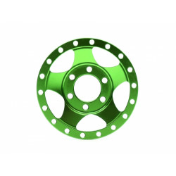 Boom Racing BRPBF002G ProBuild 1.9" Alum SV5 Faceplate (1) Green