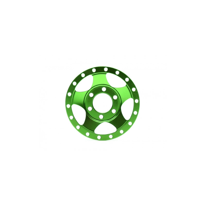 Boom Racing BRPBF002G ProBuild 1.9" Alum SV5 Faceplate (1) Green