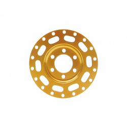 Boom Racing BRPBF001GD ProBuild 1.9" Alum MAG10 Faceplate (1) Gold