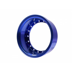 Boom Racing BRPROB-02B ProBuild 1.9" Alum 15mm Solid Wheel Barrel (1) Blue