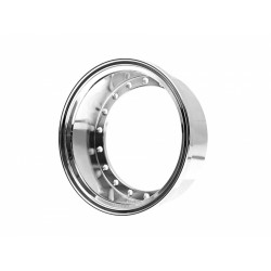 Boom Racing BRPROB-02CR ProBuild 1.9" Alum 15mm Solid Wheel Barrel (1) Chrome