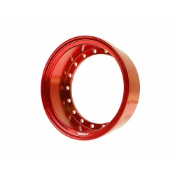 Boom Racing BRPROB-02R ProBuild 1.9" Alum 15mm Solid Wheel Barrel (1) Red