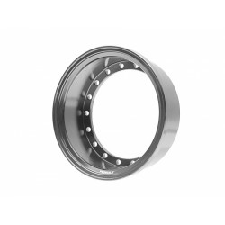 Boom Racing BRPROB-02GM ProBuild 1.9" Alum 15mm Solid Wheel Barrel (1) Gun Metal