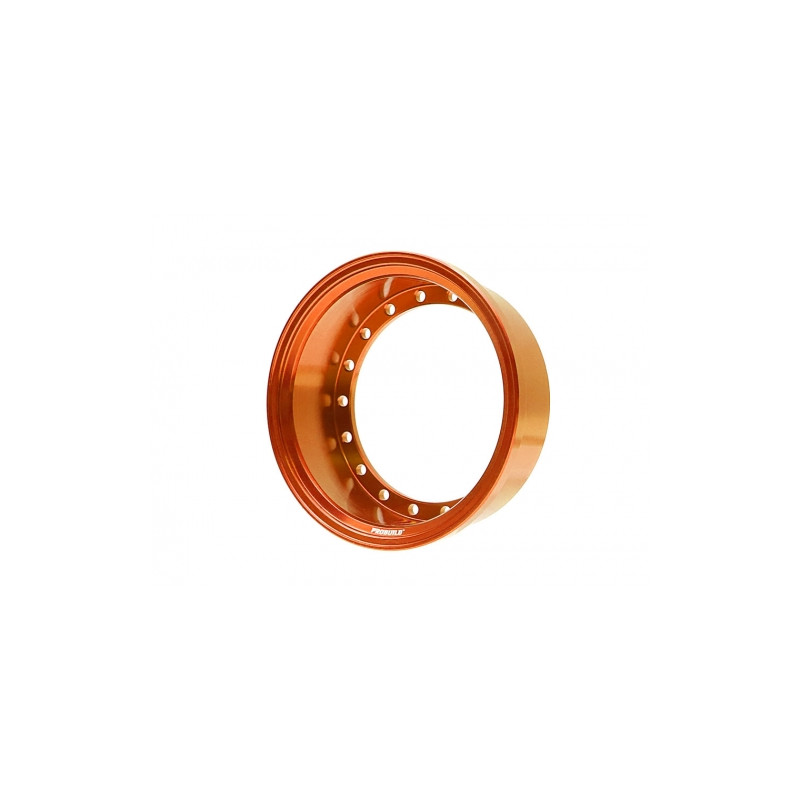 Boom Racing BRPROB-02OR ProBuild 1.9" Alum 15mm Solid Wheel Barrel (1) Orange