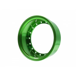 Boom Racing BRPROB-02G ProBuild 1.9" Alum 15mm Solid Wheel Barrel (1) Green