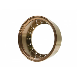 Boom Racing BRPROB-02BZ ProBuild 1.9" Alum 15mm Solid Wheel Barrel (1) Bronze