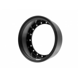 Boom Racing BRPROB-02MBK ProBuild 1.9" Alum 15mm Solid Wheel Barrel (1) Matte Black