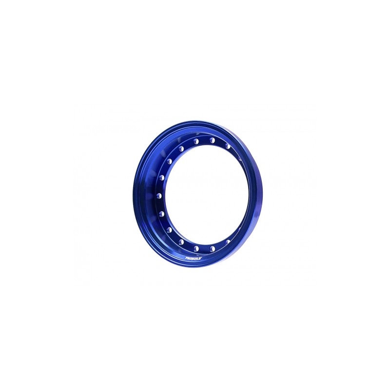 Boom Racing BRPROB-01B ProBuild 1.9" Alum 7.5mm Solid Wheel Barrel (1) Blue