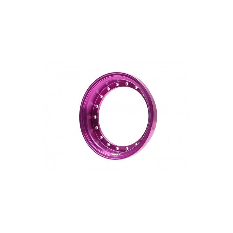 Boom Racing BRPROB-01P ProBuild 1.9" Alum 7.5mm Solid Wheel Barrel (1) Purple