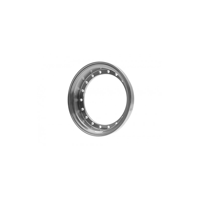 Boom Racing BRPROB-01GM ProBuild 1.9" Alum 7.5mm Solid Wheel Barrel (1) Gun Metal