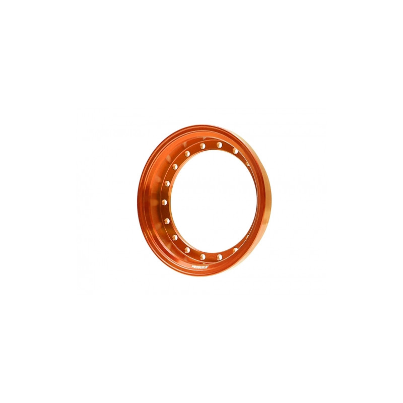 Boom Racing BRPROB-01OR ProBuild 1.9" Alum 7.5mm Solid Wheel Barrel (1) Orange