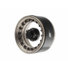 Boom Racing BRPB007GMA ProBuild 1.9" CAL 5-Lug Adjustable Offset Beadlock Wheels (2) Clear