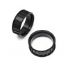 Boom Racing BRW780935B ProBuild 1.9" Brass Slotted Center Clamp Ring (69g) 2pcs Black