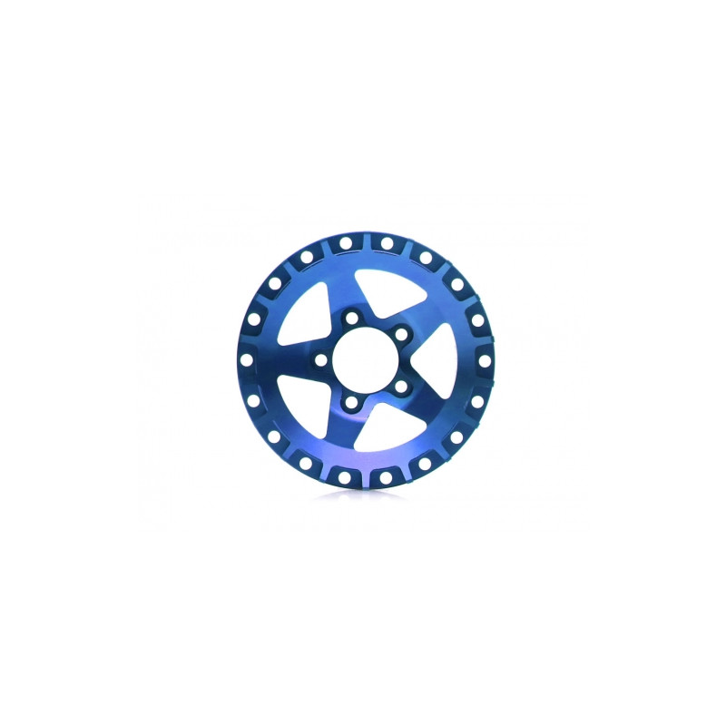 Boom Racing BRPBF008SS5B ProBuild 1.9" Alum SS5 Faceplate (1) Blue