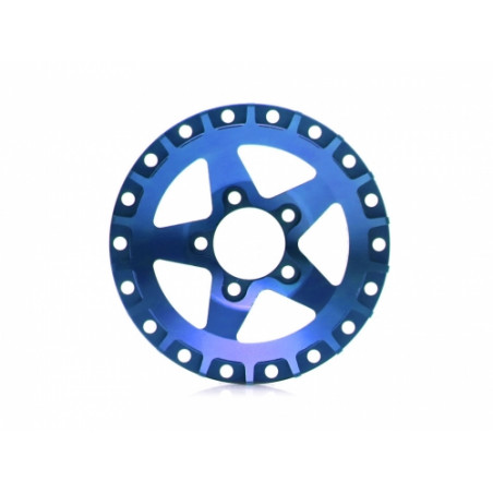 Boom Racing BRPBF008SS5B ProBuild 1.9" Alum SS5 Faceplate (1) Blue