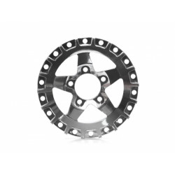 Boom Racing BRPBF008SS5CR ProBuild 1.9" Alum SS5 Faceplate (1) Chrome
