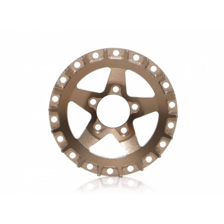 Boom Racing BRPBF008SS5BZ ProBuild 1.9" Alum SS5 Faceplate (1) Bronze