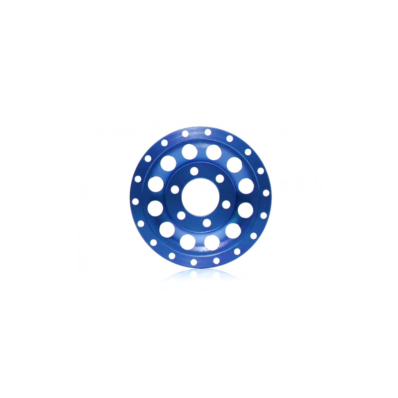 Boom Racing BRPBF009R12B ProBuild 1.9" Alum R12 Faceplate (1) Blue