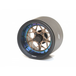 Boom Racing BRPROB-05NEO ProBuild 1.9" Steel Lock Ring (1) Neo Chrome