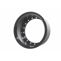 Boom Racing BRPROB-02EWBK ProBuild 1.9" Alum 19.5mm Solid Wheel Barrel (1) Black