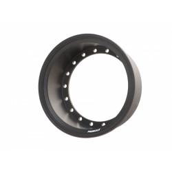 Boom Racing BRPROB-02EWMBK ProBuild 1.9" Alum 19.5mm Solid Wheel Barrel (1) Matte Black