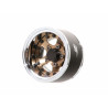 Boom Racing BRPB15501CRBZ ProBuild 1.55" SV5 Adjustable Offset Aluminum Beadlock Wheels (2) Chrome/Bronze
