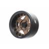 Boom Racing BRPB029MBKMBZ ProBuild 1.9" RTS Adjustable Offset Aluminum Beadlock Wheels (2) Matte Black/Matte Bronze