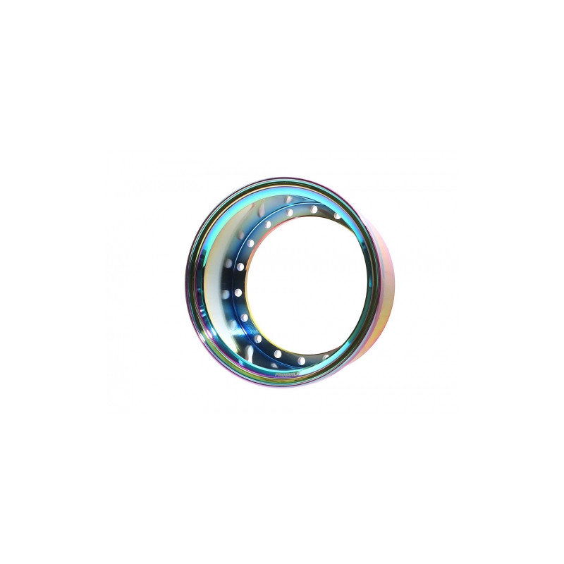 Boom Racing BRPROB-02EWNEO ProBuild 1.9" Alum 19.5mm Solid Wheel Barrel (1) Neo Chrome