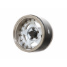 Boom Racing BRPB039GMMS ProBuild 1.9" RTS Adjustable Offset Aluminum Beadlock Wheels (2) Gun Metal/Matte Silver