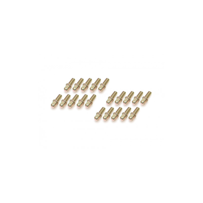 Boom Racing BRPROB-09GD ProBuild Mag Seat Lug Nut 12.9 Grade M2.5x6mm Scale Hardware Set (20) Gold