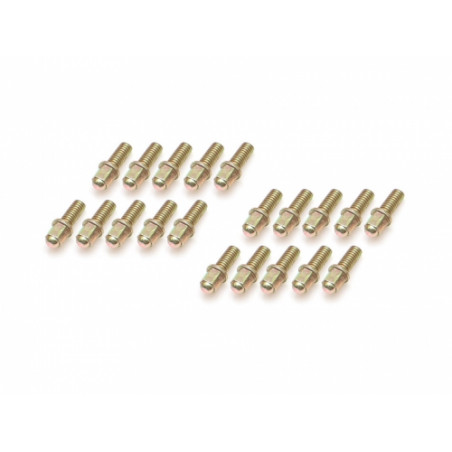 Boom Racing BRPROB-09GD ProBuild Mag Seat Lug Nut 12.9 Grade M2.5x6mm Scale Hardware Set (20) Gold