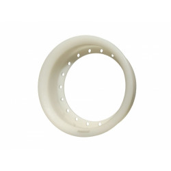 Boom Racing BRPROB-13W ProBuild 1.9" Ultra Lightweight Performance 15mm Wheel Barrel (1) White