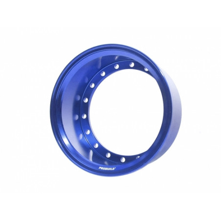 Boom Racing BRPROB-02EWB ProBuild 1.9" Alum 19.5mm Solid Wheel Barrel (1) Blue