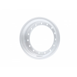 Boom Racing BRPROB155-01FS ProBuild 1.55" Alum 9.9mm Wheel Barrel (1) Flat Silver