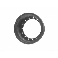 Boom Racing BRPROB155-02MBK ProBuild 1.55" Alum 16.5mm Wheel Barrel (1) Matte Black