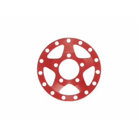 Boom Racing BRPBF155-002R ProBuild 1.55" Alum SV5 Faceplate (1) Red