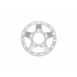 Boom Racing BRPBF155-002FS ProBuild 1.55" Alum SV5 Faceplate (1) Flat Silver