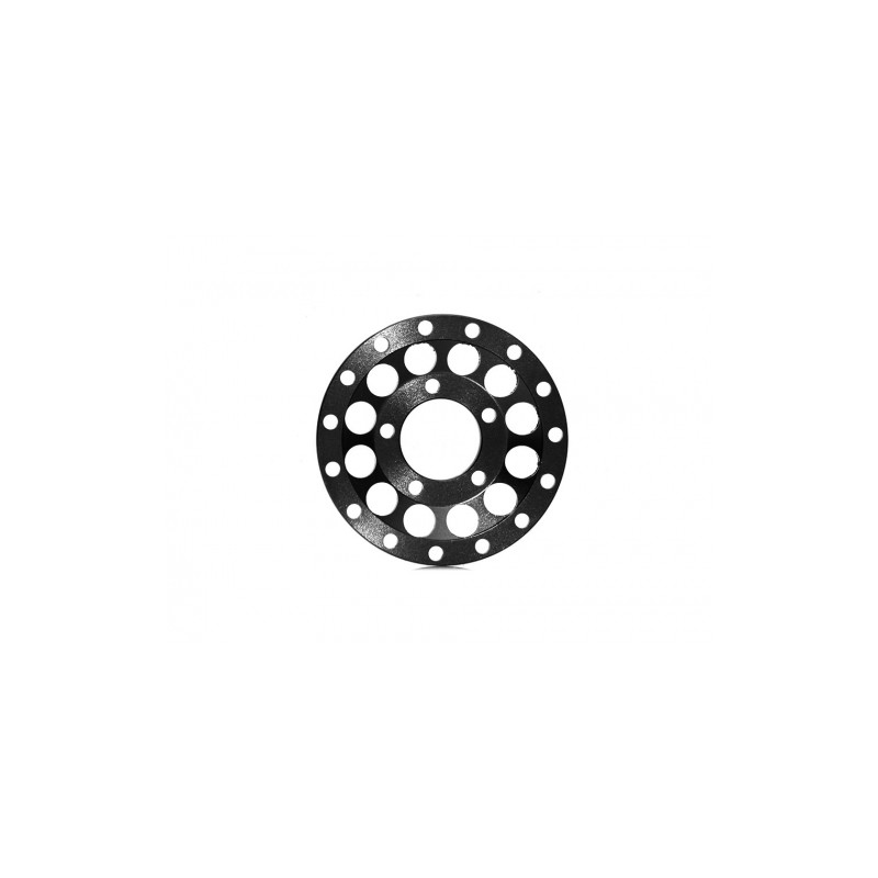 Boom Racing BRPBF155-009BK ProBuild 1.55" Alum R12 Faceplate (1)  Black