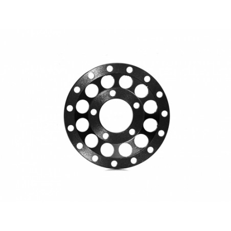 Boom Racing BRPBF155-009BK ProBuild 1.55" Alum R12 Faceplate (1)  Black
